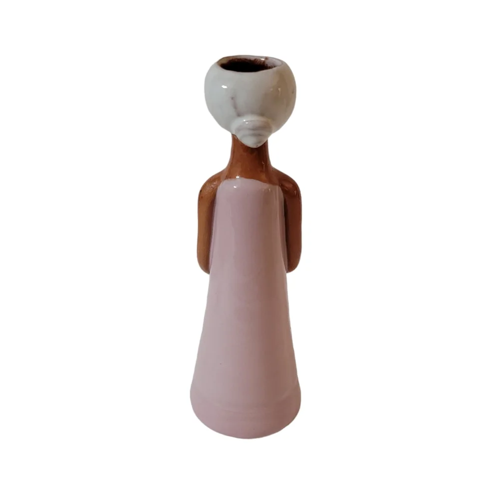 Lime clay hand
